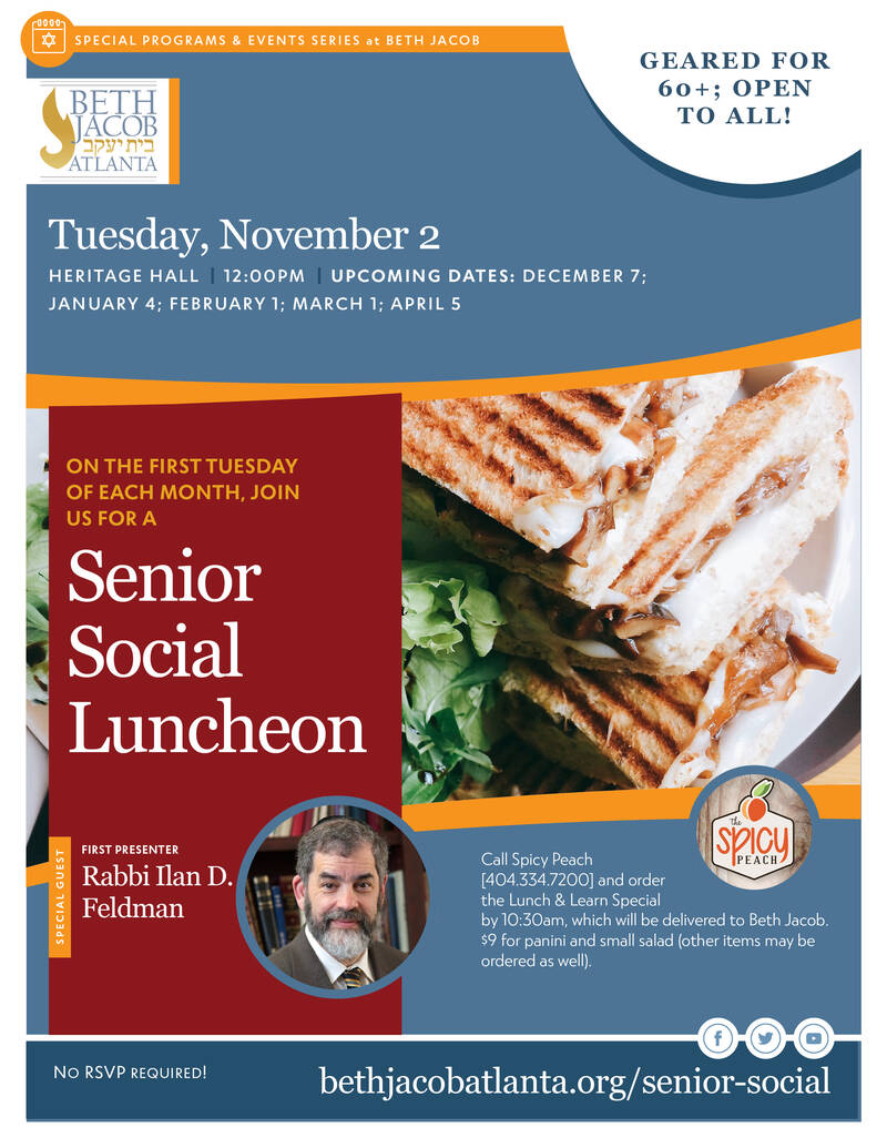 Banner Image for Senior Social Luncheon