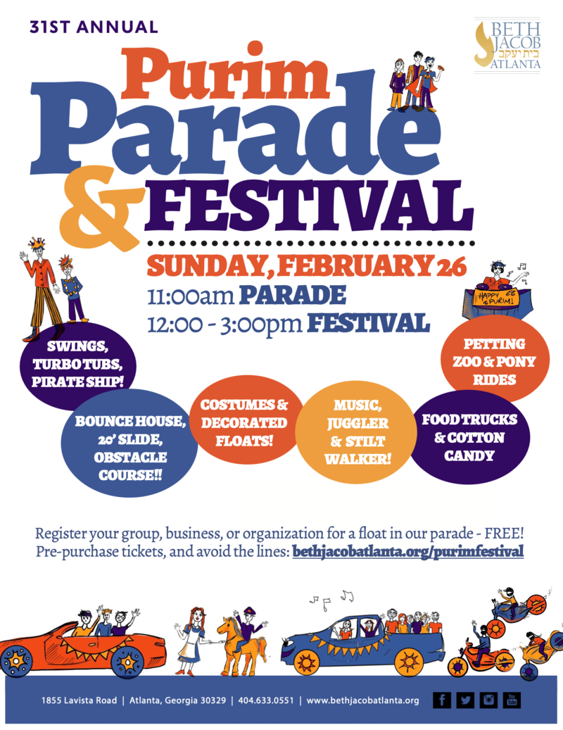 Banner Image for Purim Parade & Festival 2023